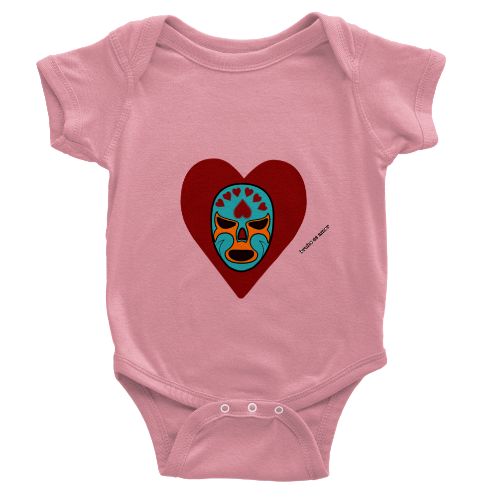 Heart Bruho Classic Baby Short Sleeve Onesie