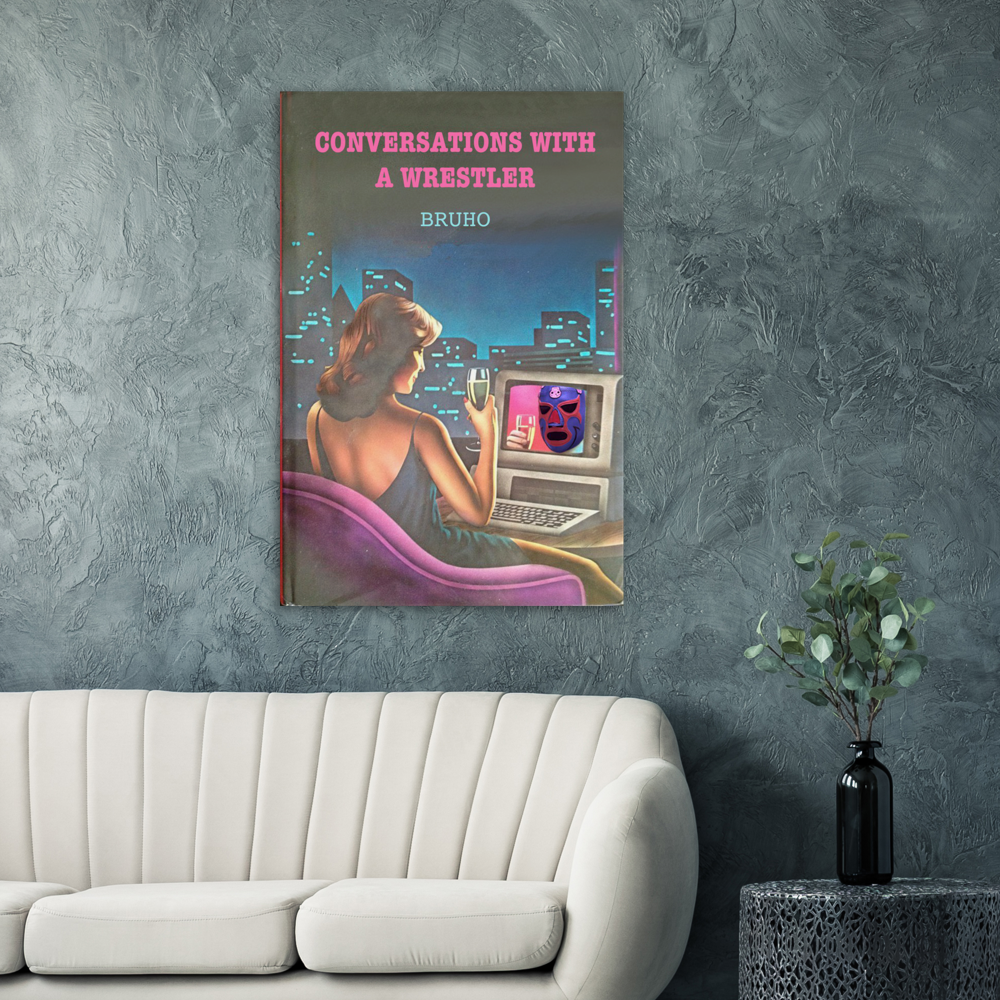 Conversations with a Wrestler Bruho Archival Matte Paper Poster