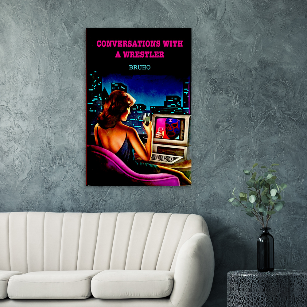 Conversations with a Wrestler Bruho Archival Matte Paper Poster