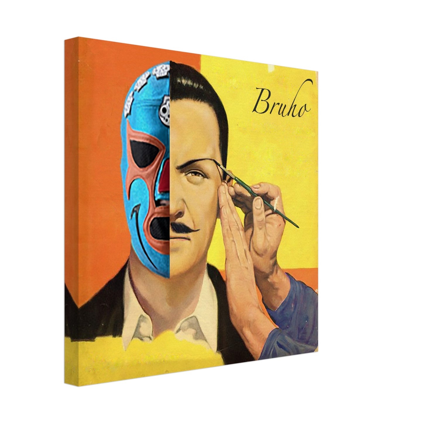 Unmasked Bruho Canvas Print
