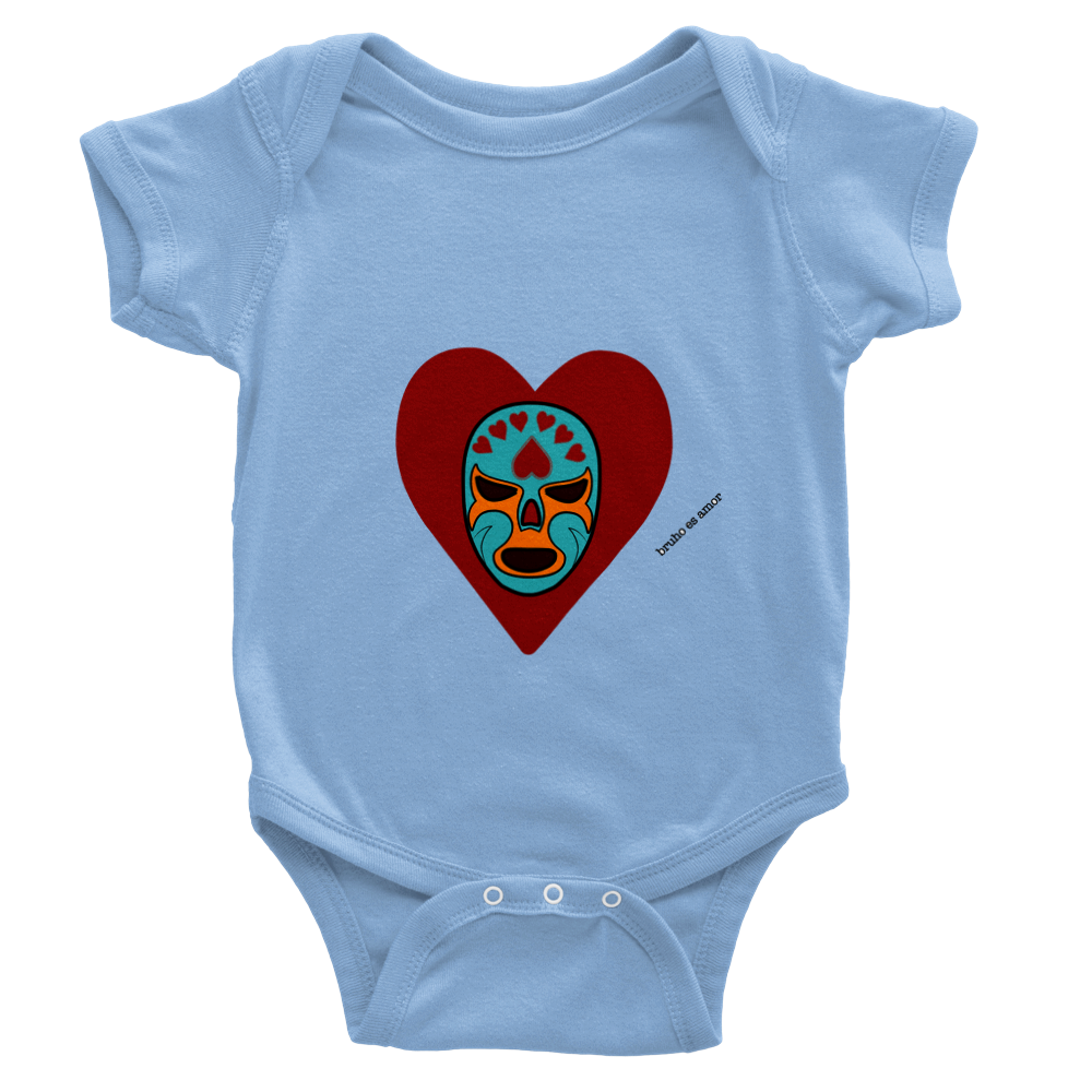 Heart Bruho Classic Baby Short Sleeve Onesie