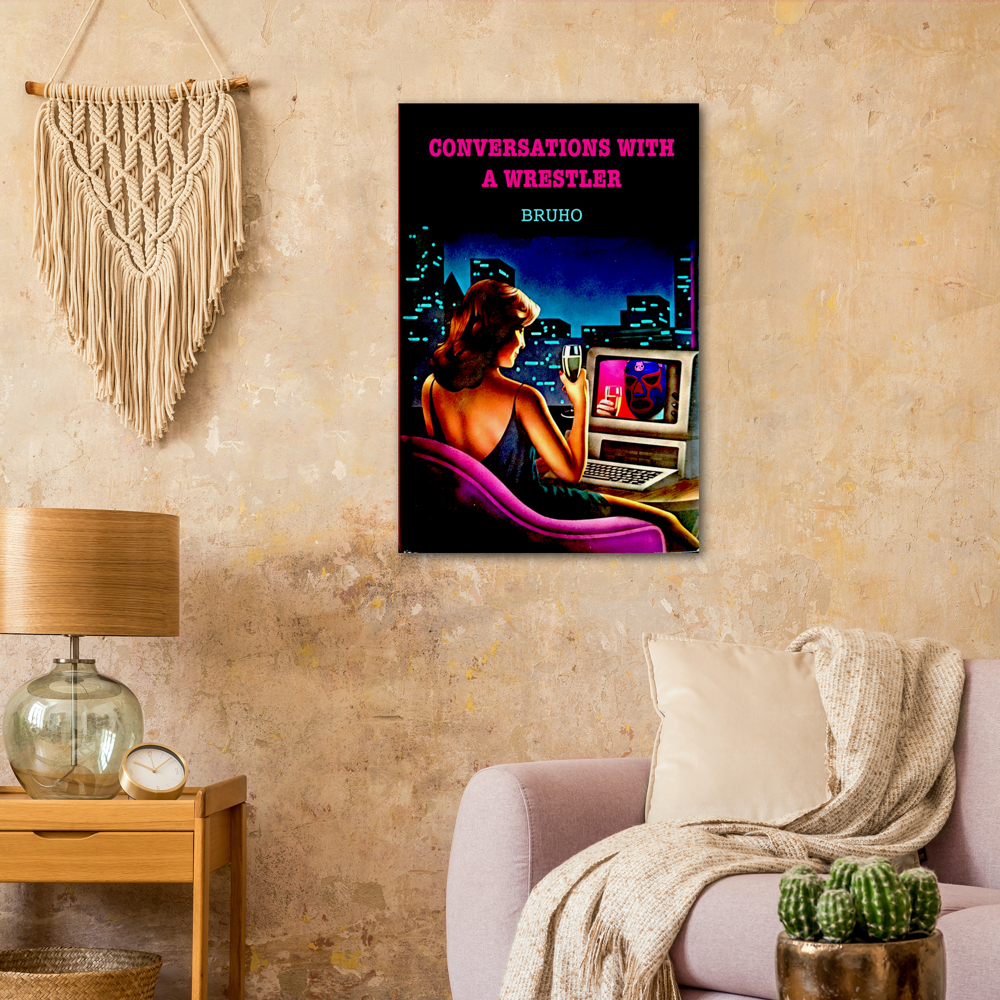 Conversations with a Wrestler Bruho Archival Matte Paper Poster