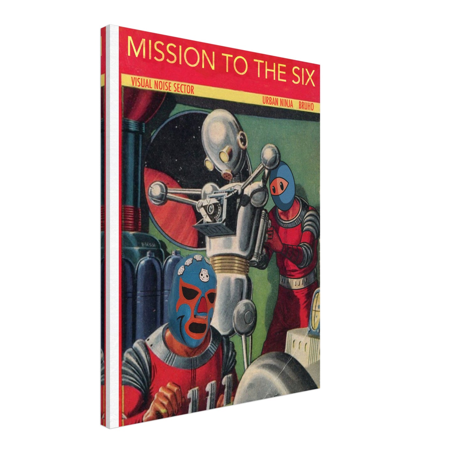 Mission to the Six Canvas Print