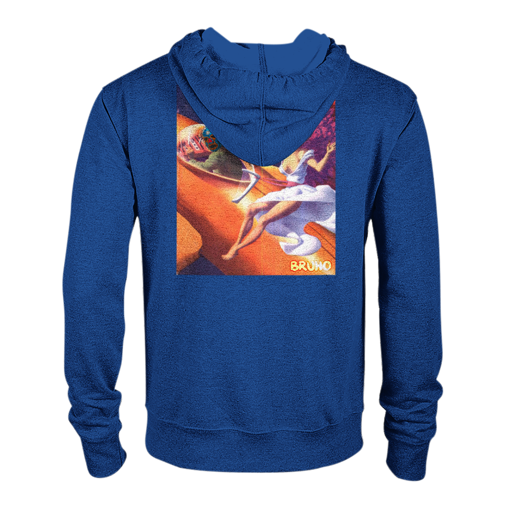 Bruho met an Angel / Secret Society of Supervillain Artists (Back/Front) Classic Unisex Zip Hoodie