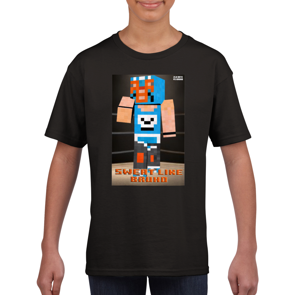 Sweat like Bruho Minecraft Classic Kids Crewneck T-shirt