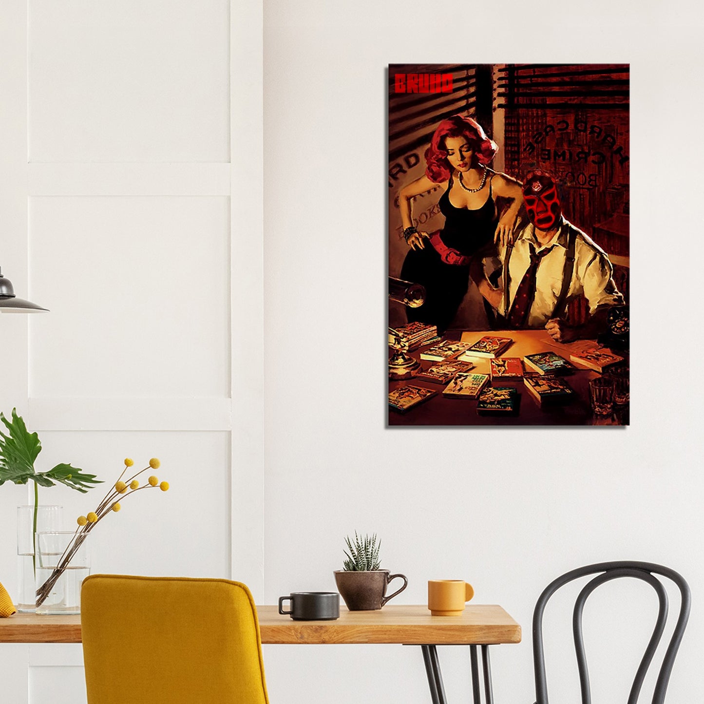 Bookseller Bruho Canvas