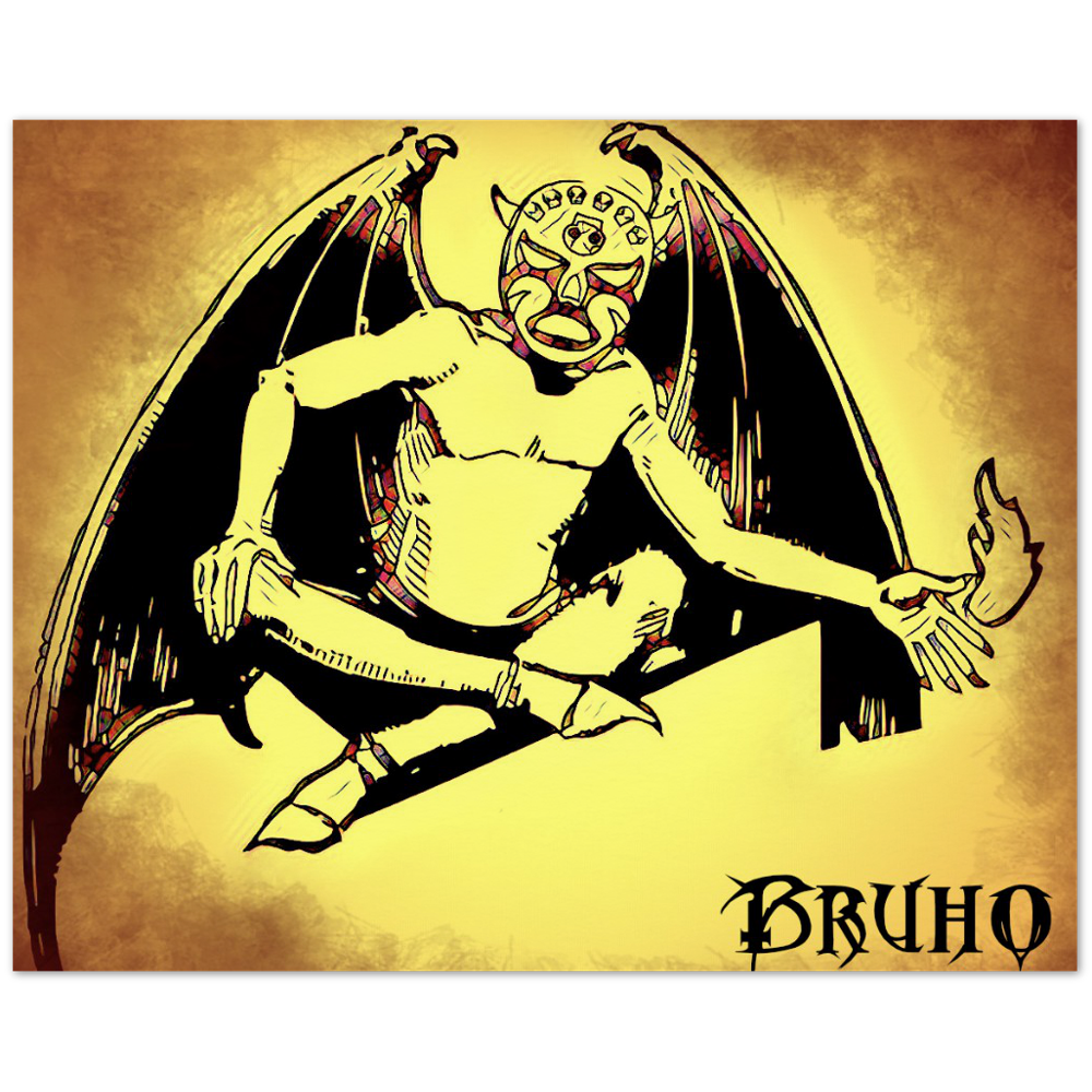 Devil Bruho Archival Matte Paper Poster