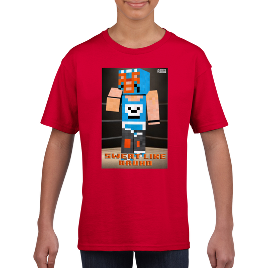 Sweat like Bruho Minecraft Classic Kids Crewneck T-shirt