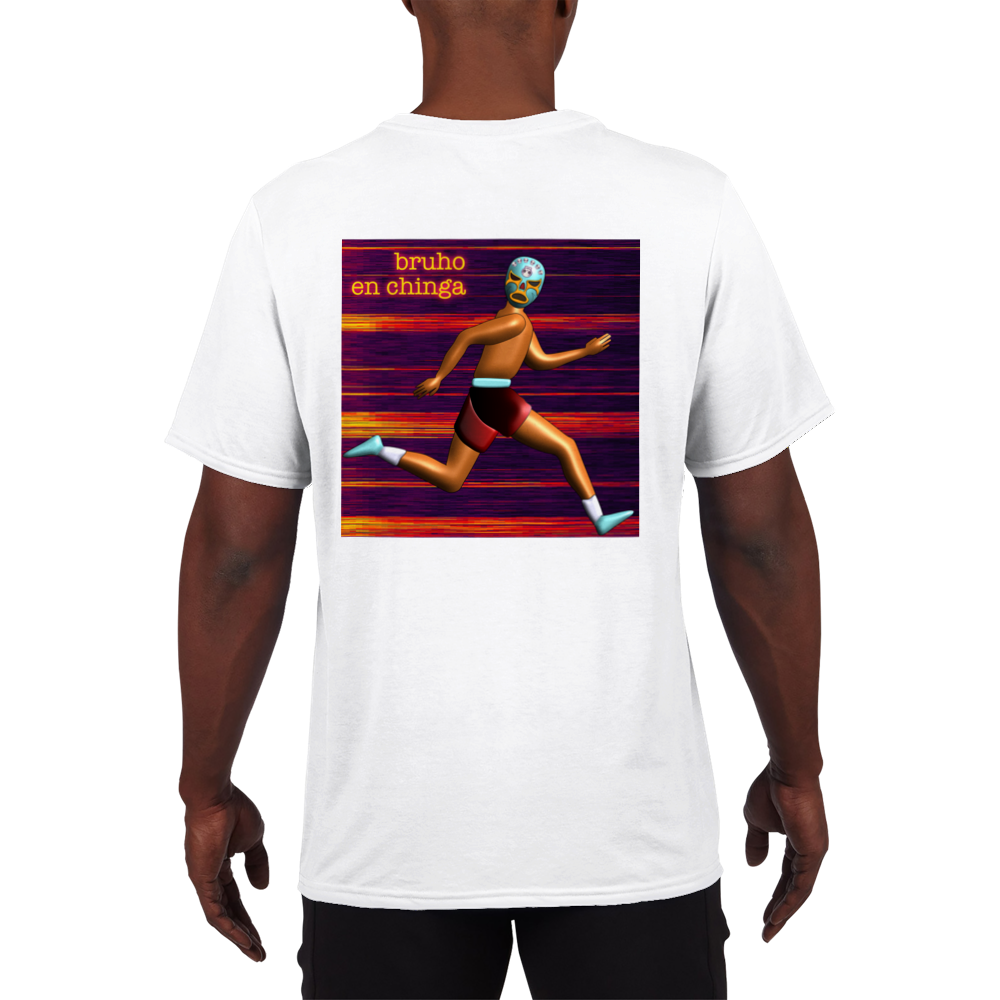 OG Bruho/ Running Bruho Front and Back Performance Unisex Crewneck T-shirt