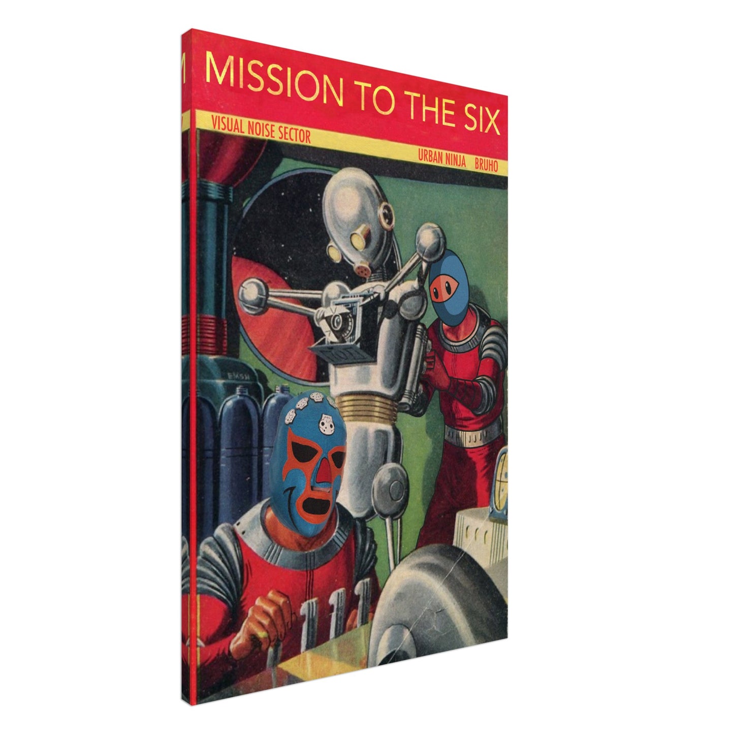 Mission to the Six Canvas Print